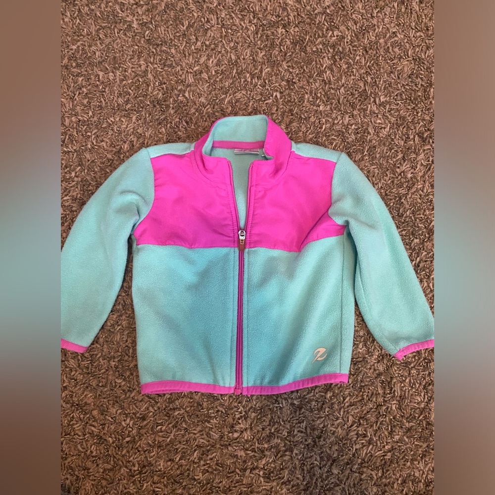 Energy Zone 18 month old Baby Girl light weight fleece jacket